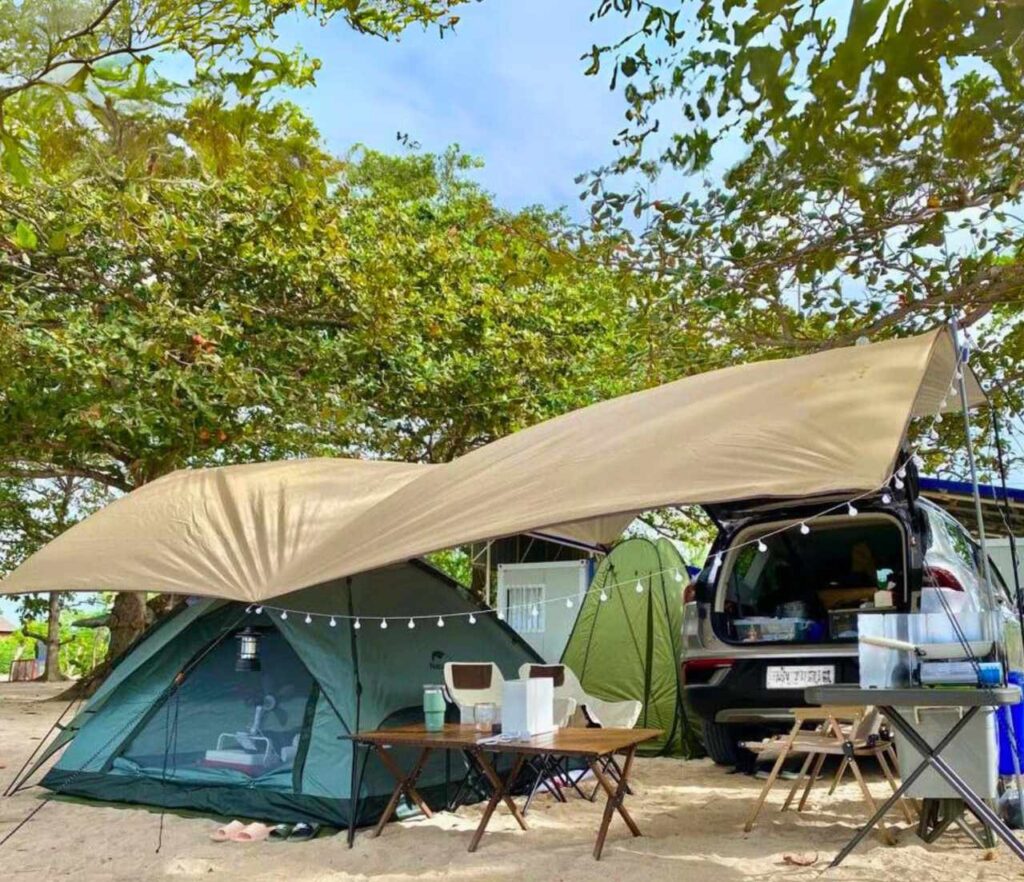 Ednas beach campsite