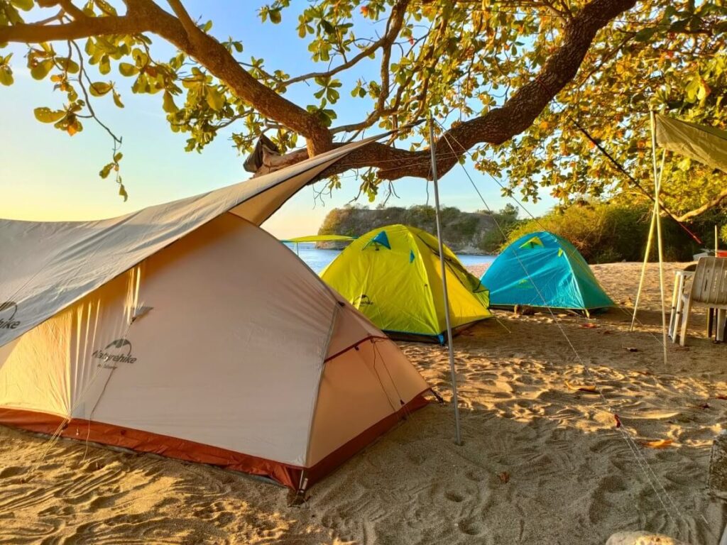 beach camping sites in Batangas
